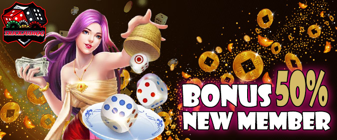 KHUSUS GAMES SLOT ADA BONUS 50% UNTUK MEMBER BARU